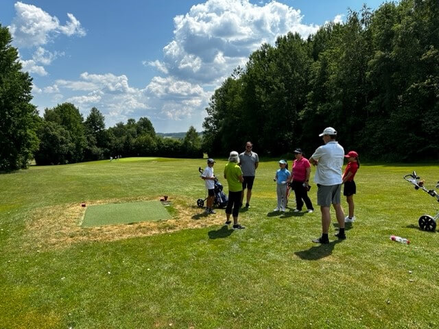 Abschlag Tee 1